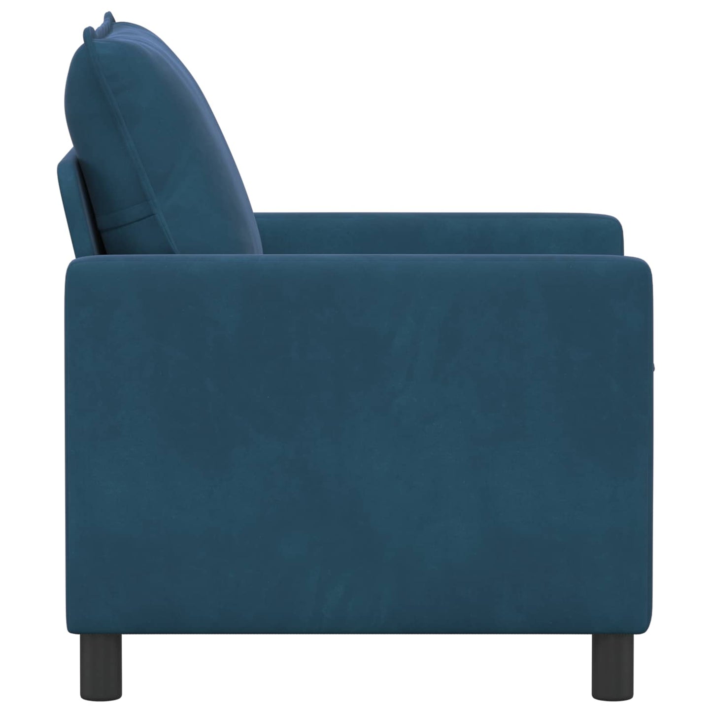vidaXL Καναπές Μπλε 76 x 81 x 87,5 εκ Βελούδο