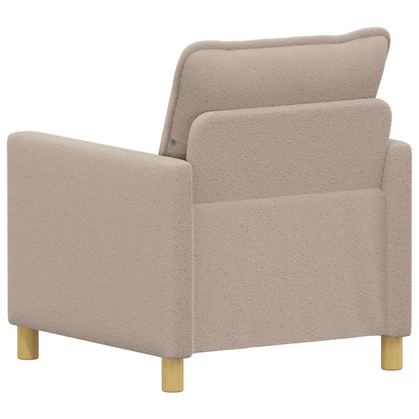 vidaXL Καναπές Ανοιχτό γκρι 76 x 81 x 87,5 εκ Ύφασμα