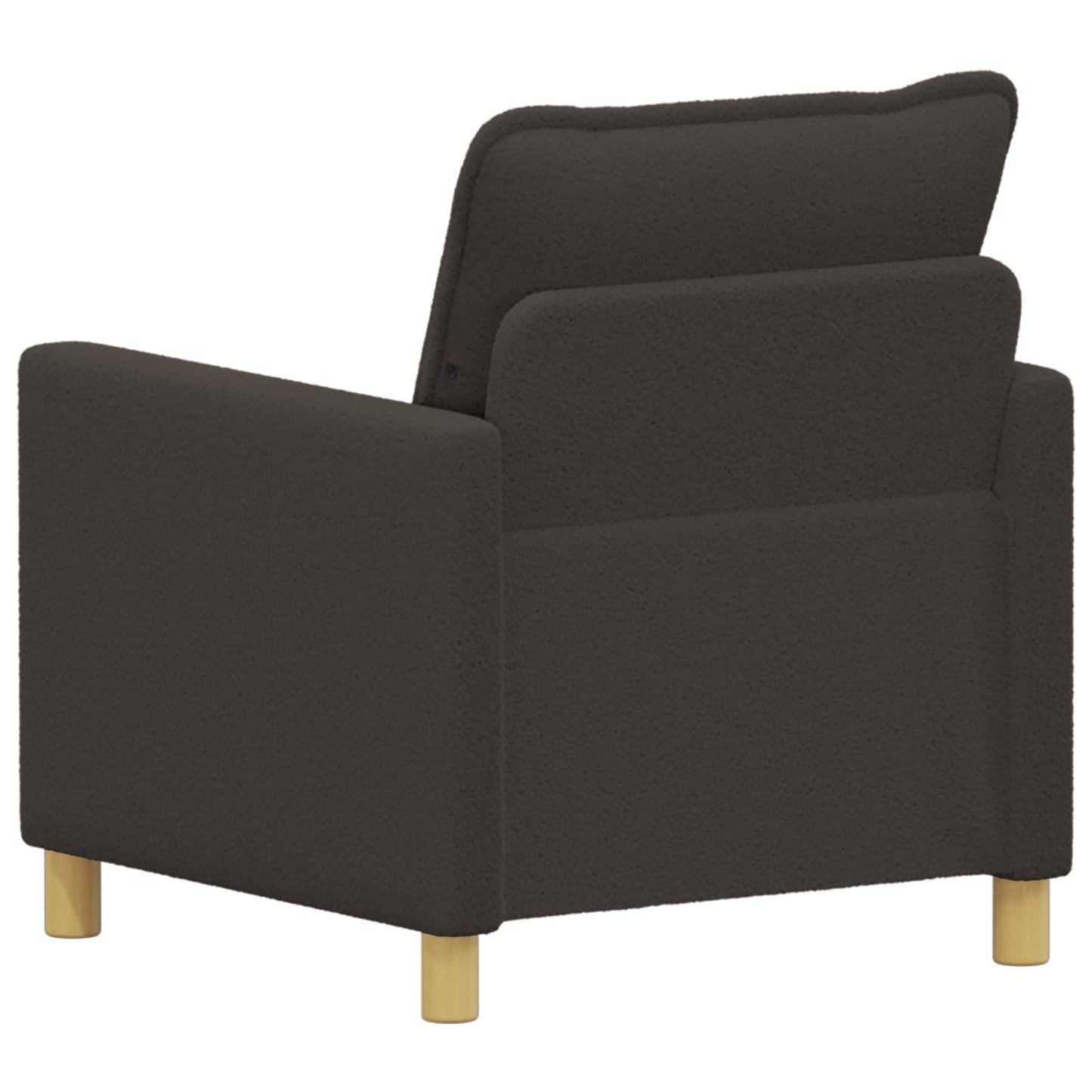 vidaXL Καναπές Σκούρο Γκρι 76 x 81 x 87,5 εκ Ύφασμα