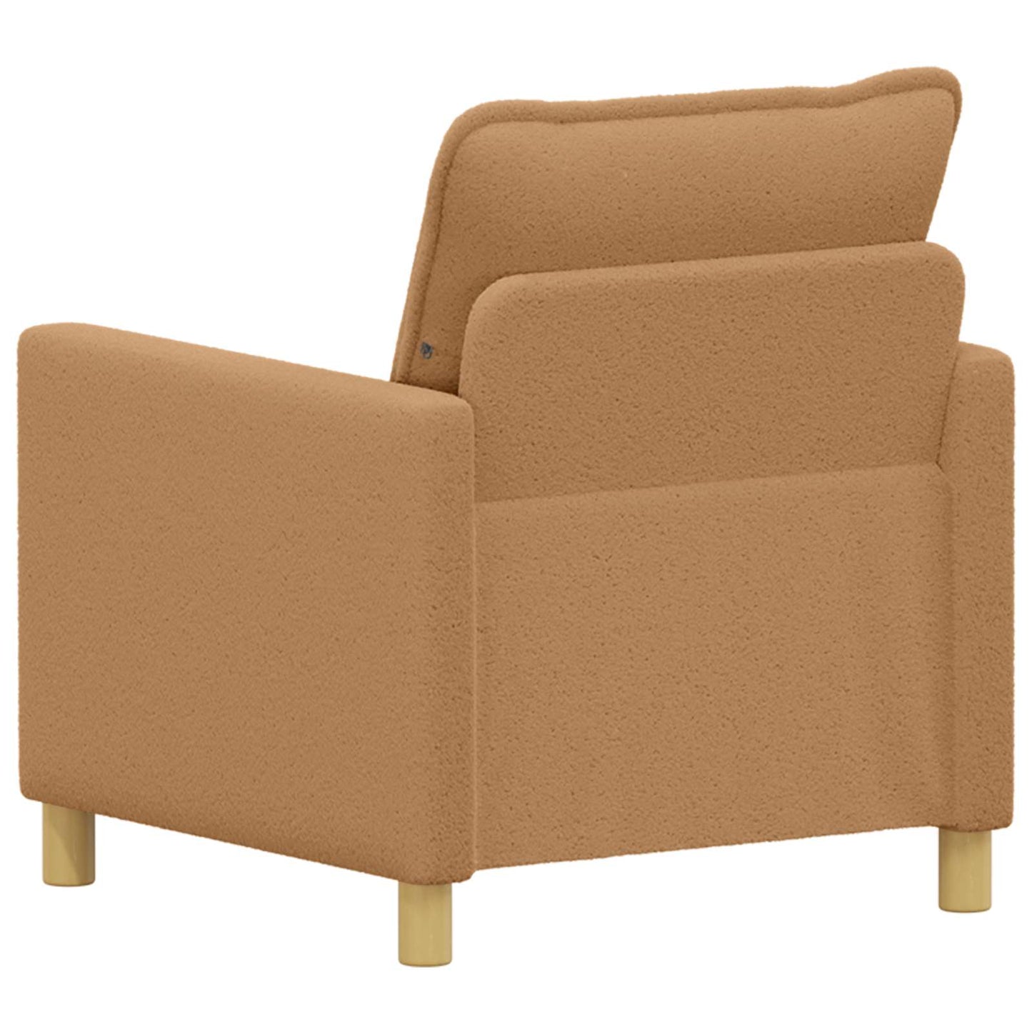 vidaXL Καναπές Μπεζ 76 x 81 x 87,5 εκ Ύφασμα