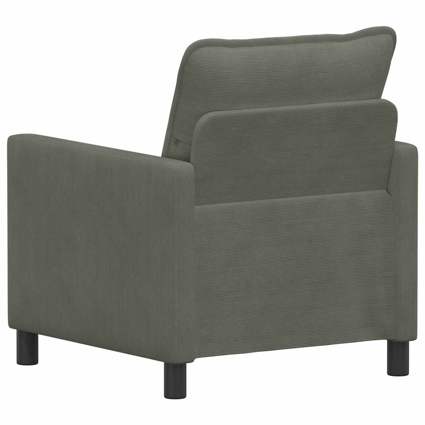 vidaXL Καναπές Ανοιχτό γκρι 76 x 81 x 87,5 εκ Ύφασμα
