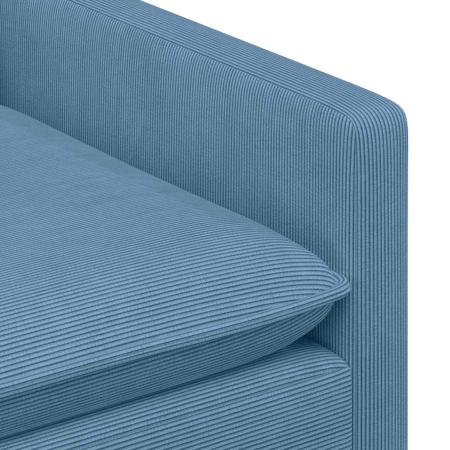 vidaXL Καναπές Μπλε 76 x 81 x 87,5 εκ Ύφασμα