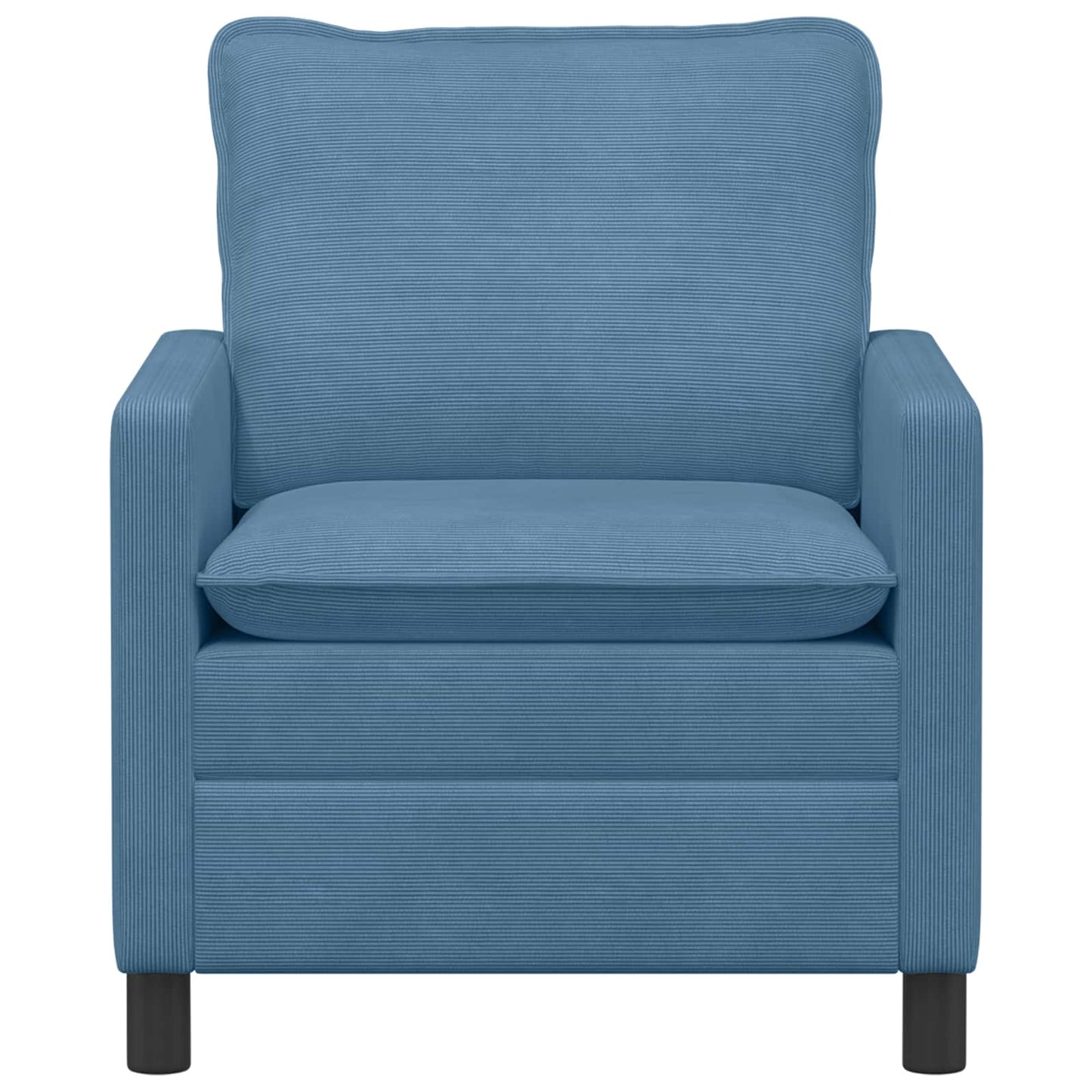 vidaXL Καναπές Μπλε 76 x 81 x 87,5 εκ Ύφασμα
