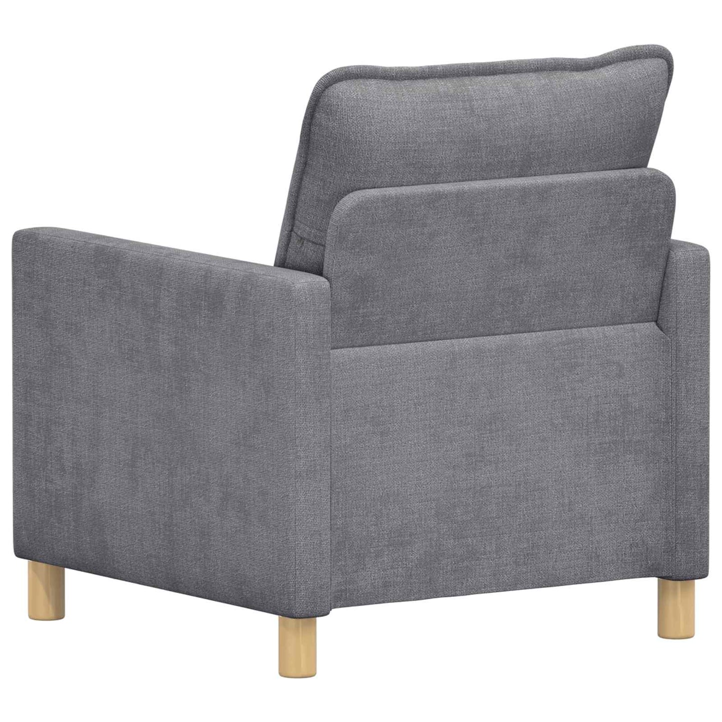 vidaXL Καναπές Ανοιχτό γκρι 76 x 81 x 87,5 εκ Πολυεστέρας