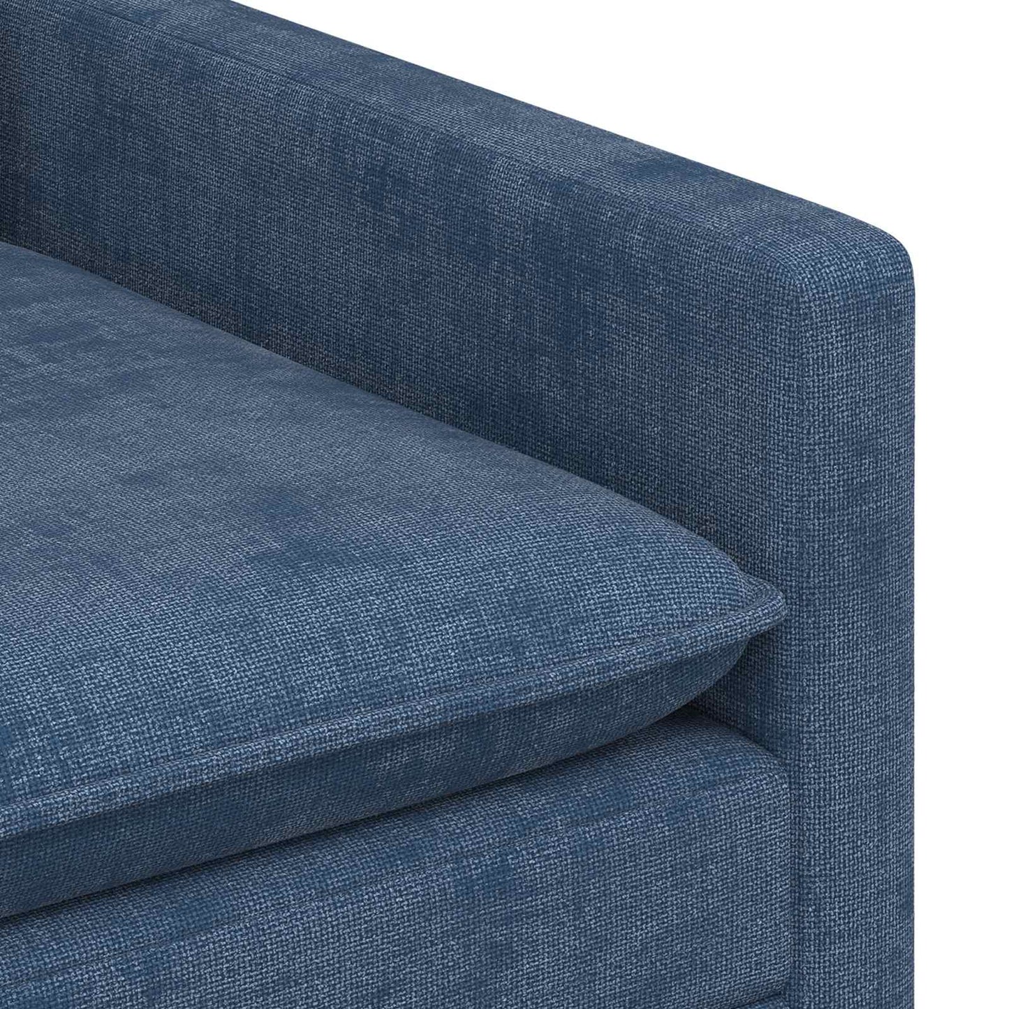 vidaXL Καναπές Μπλε 76 x 81 x 87,5 εκ Πολυεστέρας