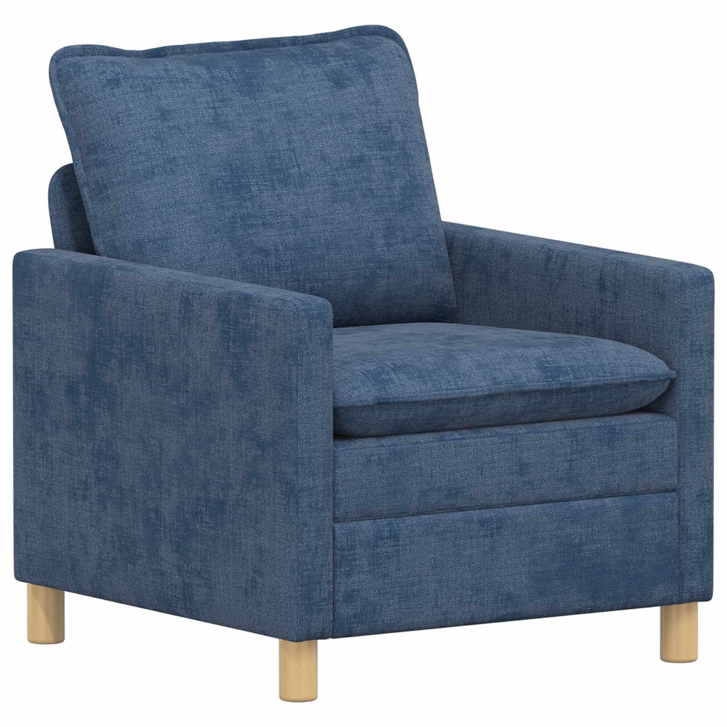 vidaXL Καναπές Μπλε 76 x 81 x 87,5 εκ Πολυεστέρας