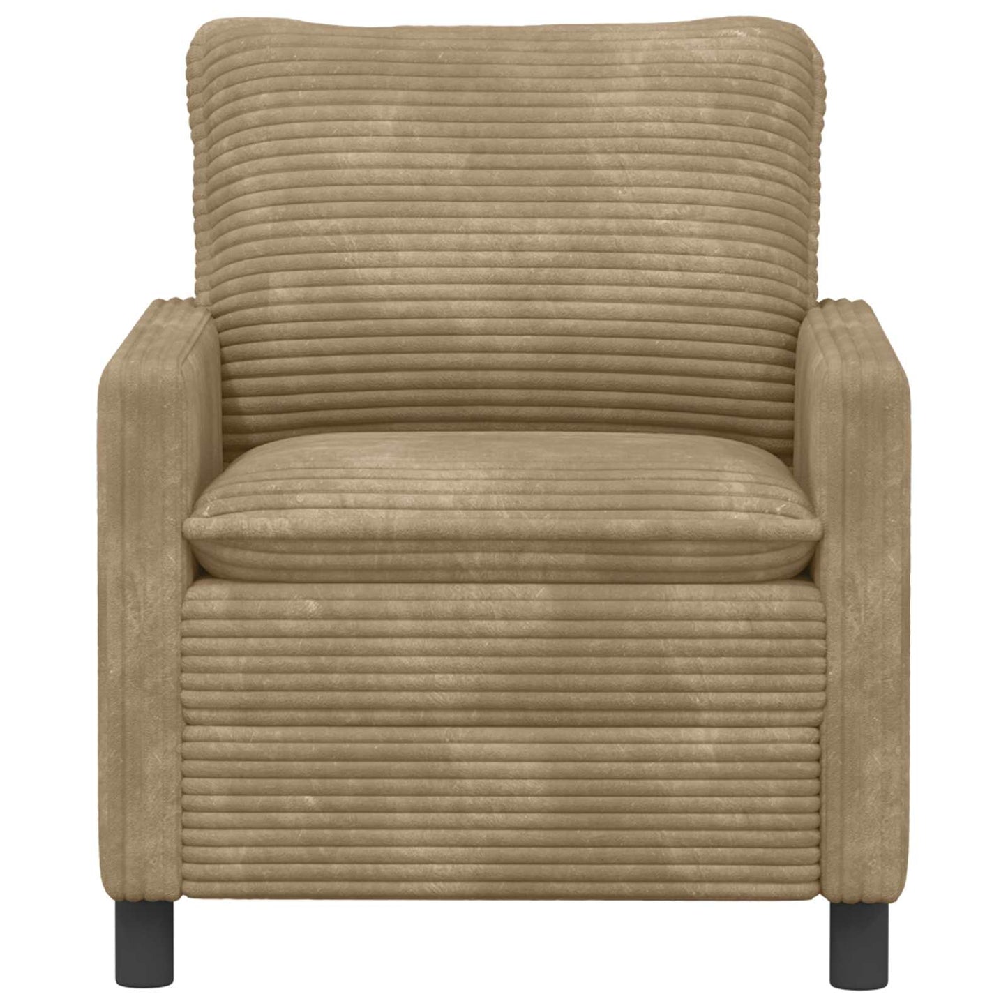 vidaXL Καναπές Taupe 76 x 81 x 87,5 εκ Πολυεστέρας