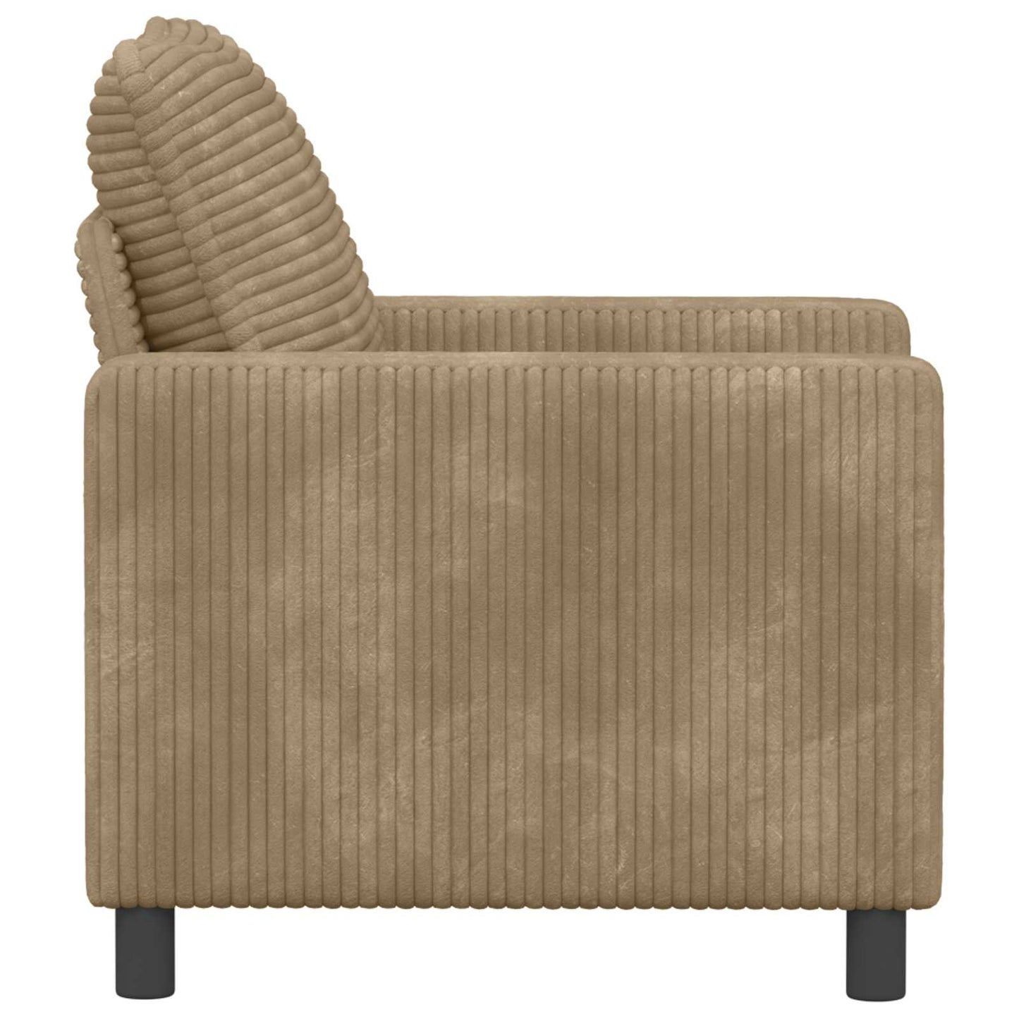 vidaXL Καναπές Taupe 76 x 81 x 87,5 εκ Πολυεστέρας