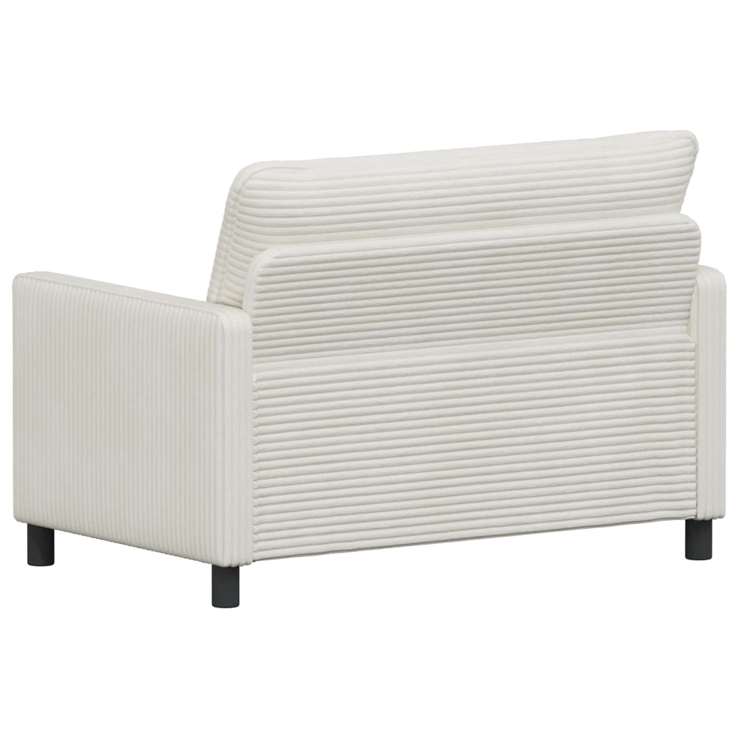 vidaXL Καναπές Κρεμ 126 x 81 x 87,5 εκ Πολυεστέρας