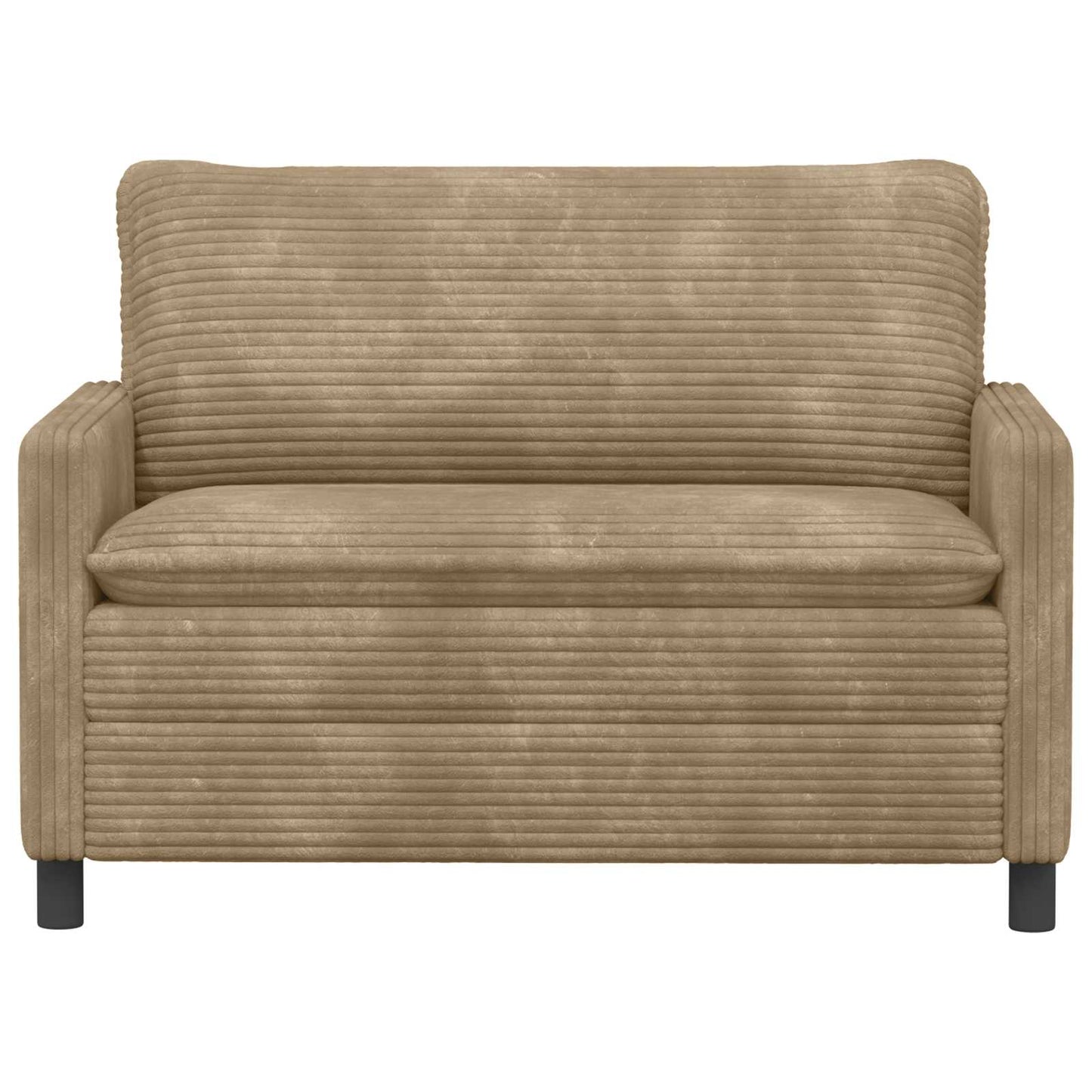 vidaXL Καναπές Taupe 126 x 81 x 87,5 εκ Πολυεστέρας