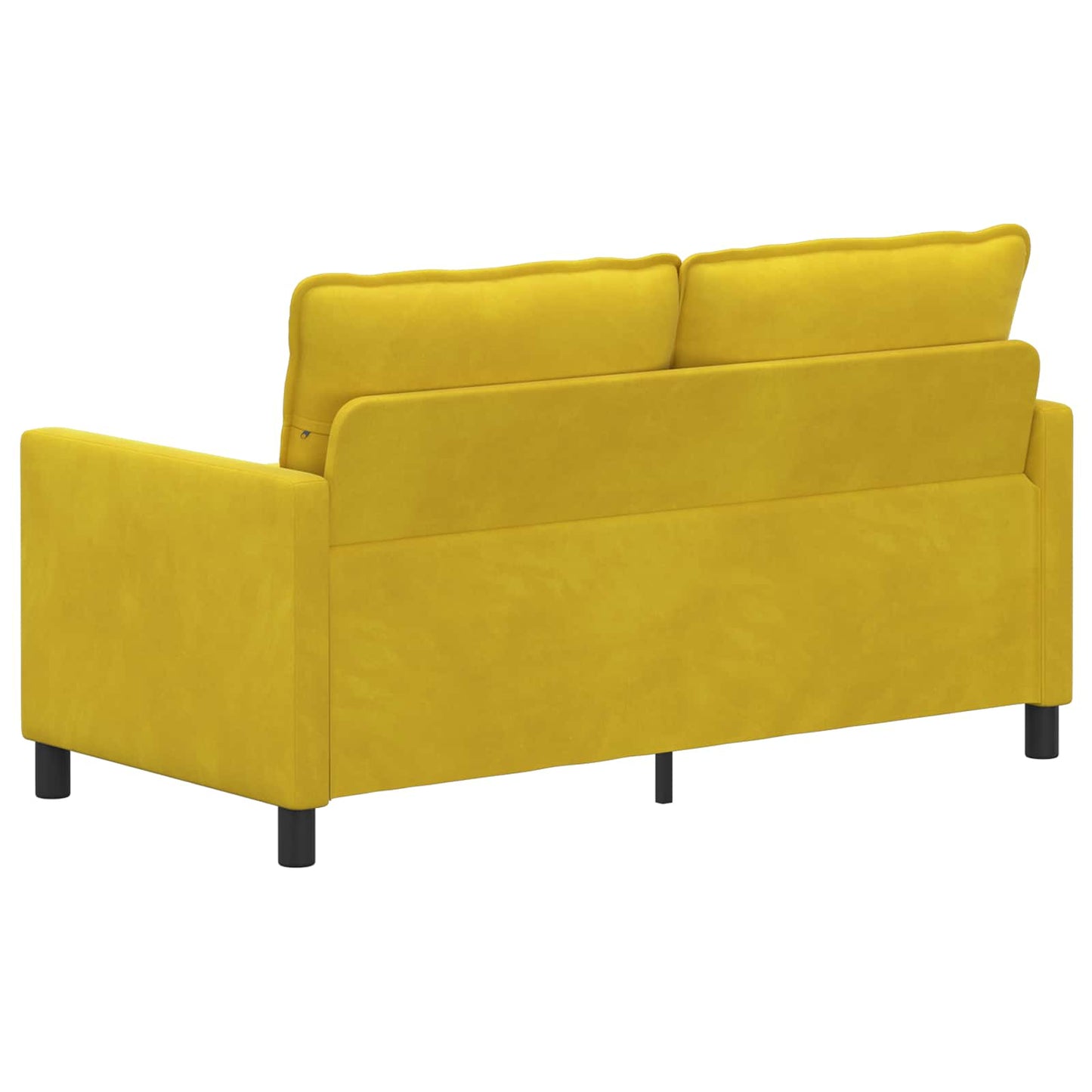 vidaXL Καναπές Κίτρινο 156 x 81 x 87,5 εκ Βελούδο