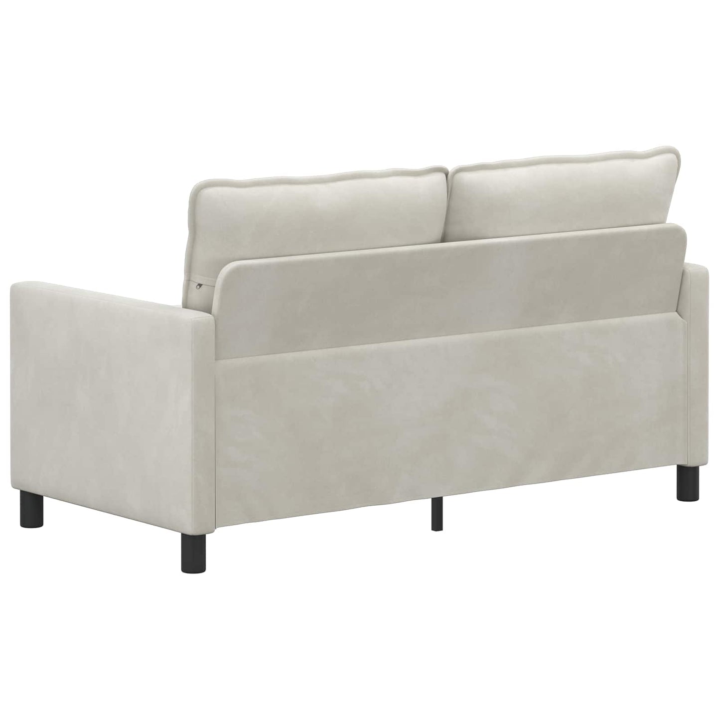 vidaXL Καναπές Κρεμ 156 x 81 x 87,5 εκ Βελούδο