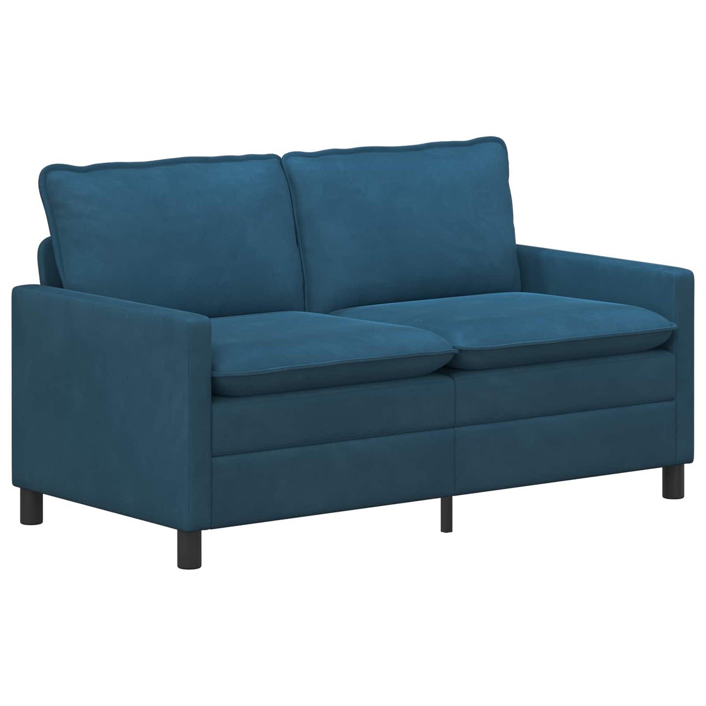 vidaXL Καναπές Μπλε 156 x 81 x 87,5 εκ Βελούδο