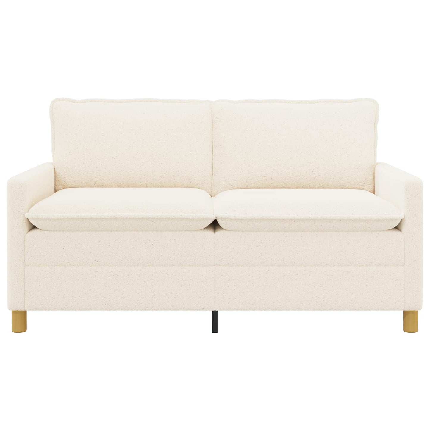 vidaXL Καναπές Κρεμ 156 x 81 x 87,5 εκ Ύφασμα