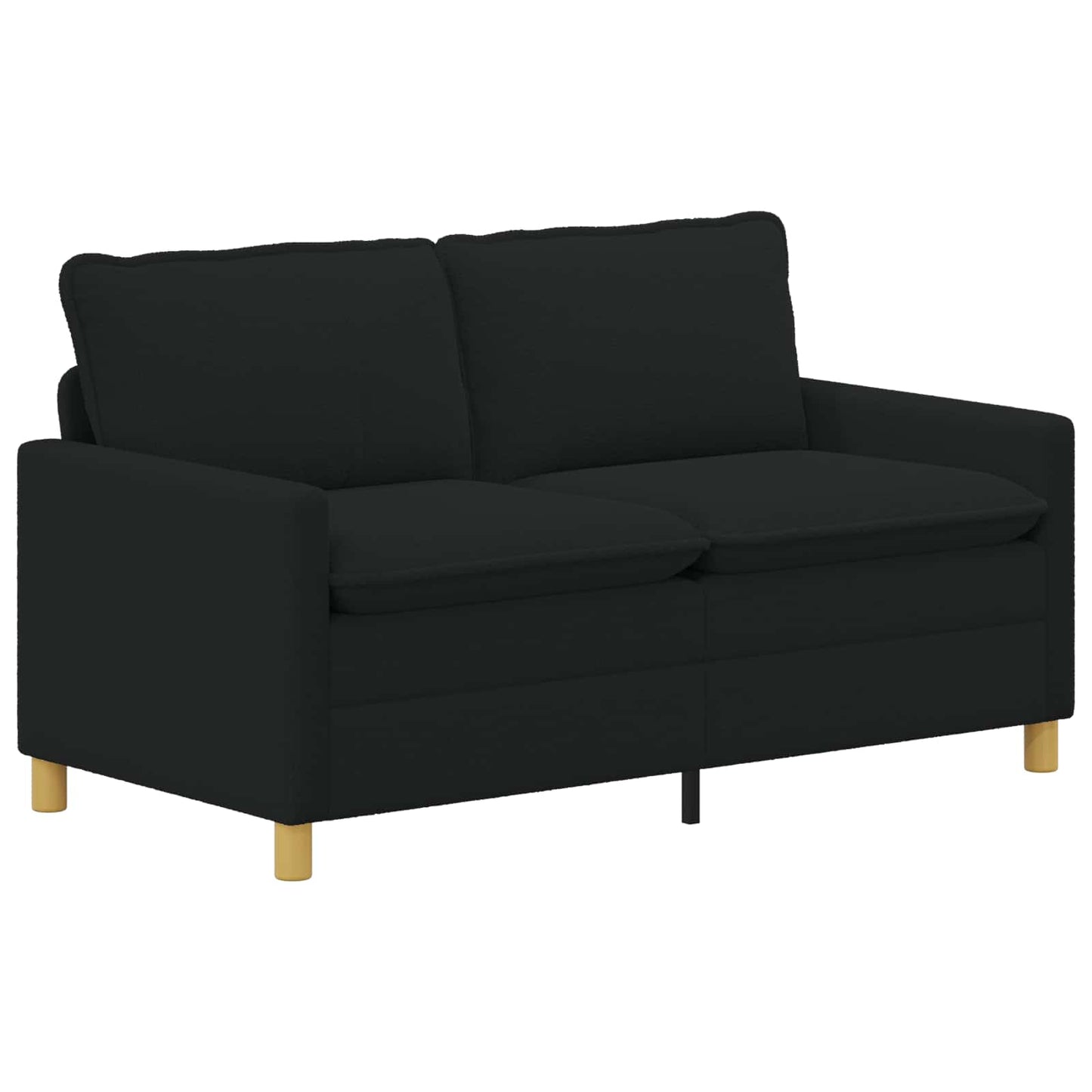vidaXL Καναπές Μαύρο 156 x 81 x 87,5 εκ Ύφασμα