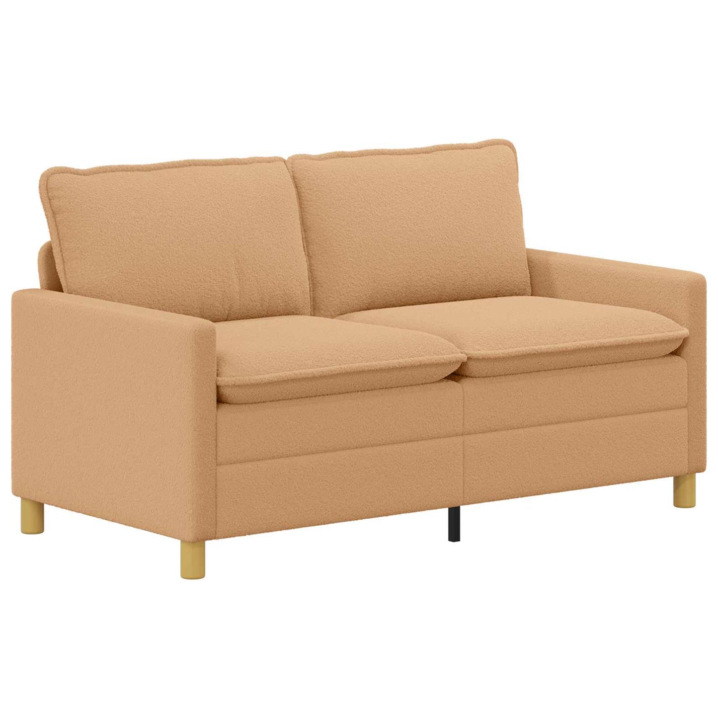 vidaXL Καναπές Μπεζ 156 x 81 x 87,5 εκ Ύφασμα