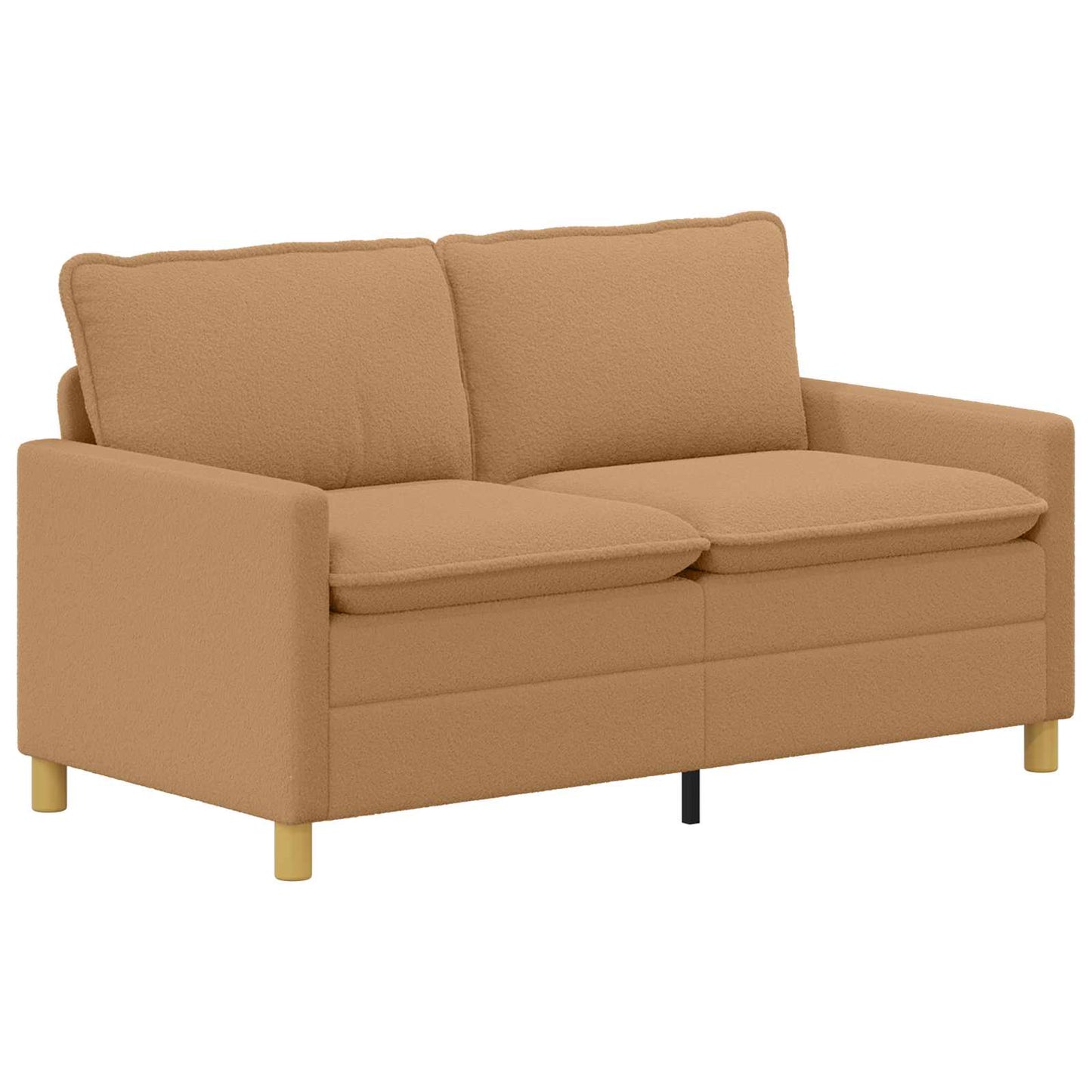 vidaXL Καναπές Μπεζ 156 x 81 x 87,5 εκ Ύφασμα