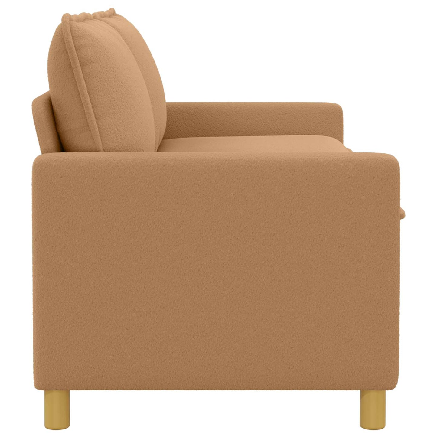 vidaXL Καναπές Μπεζ 156 x 81 x 87,5 εκ Ύφασμα