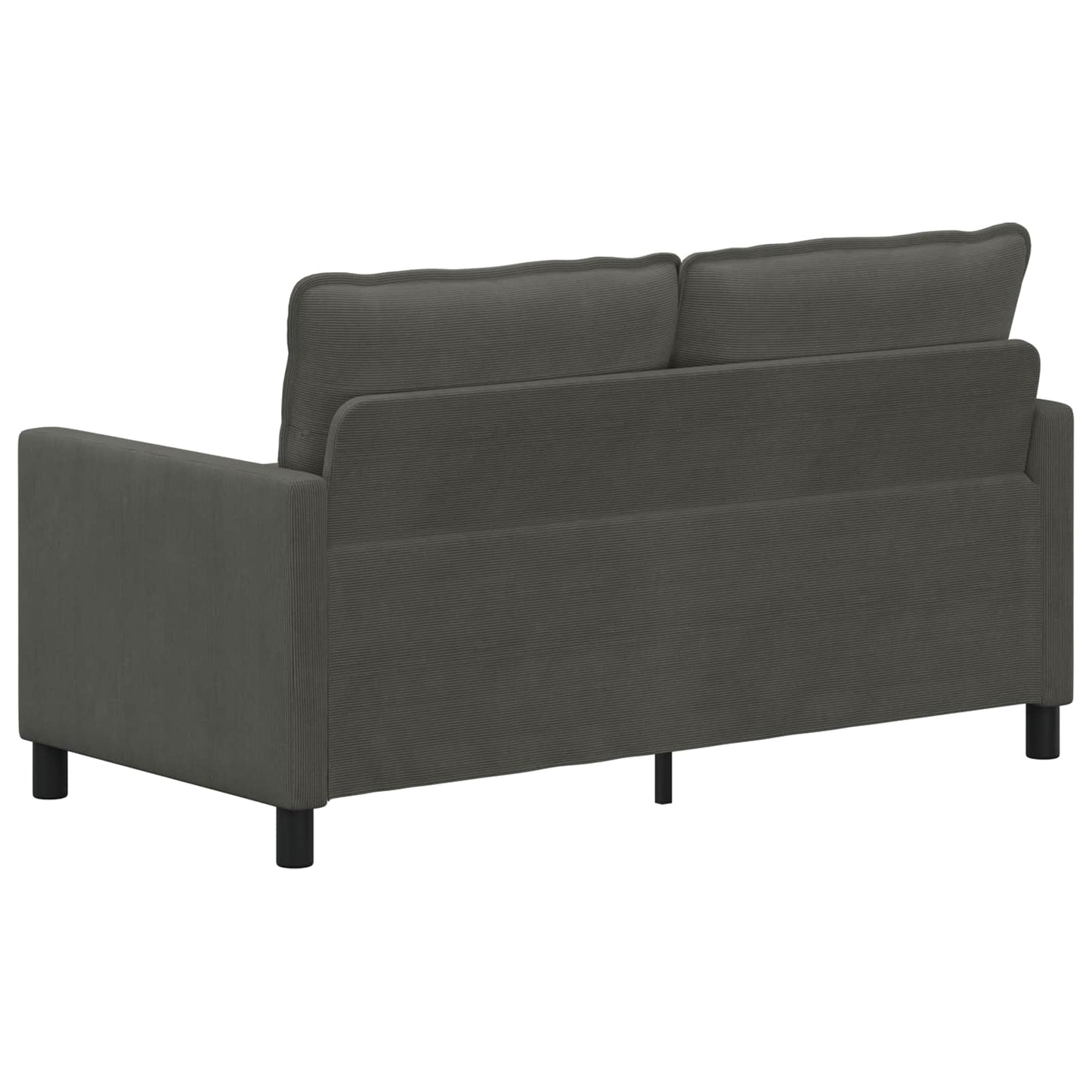 vidaXL Καναπές Σκούρο Γκρι 156 x 81 x 87,5 εκ Ύφασμα