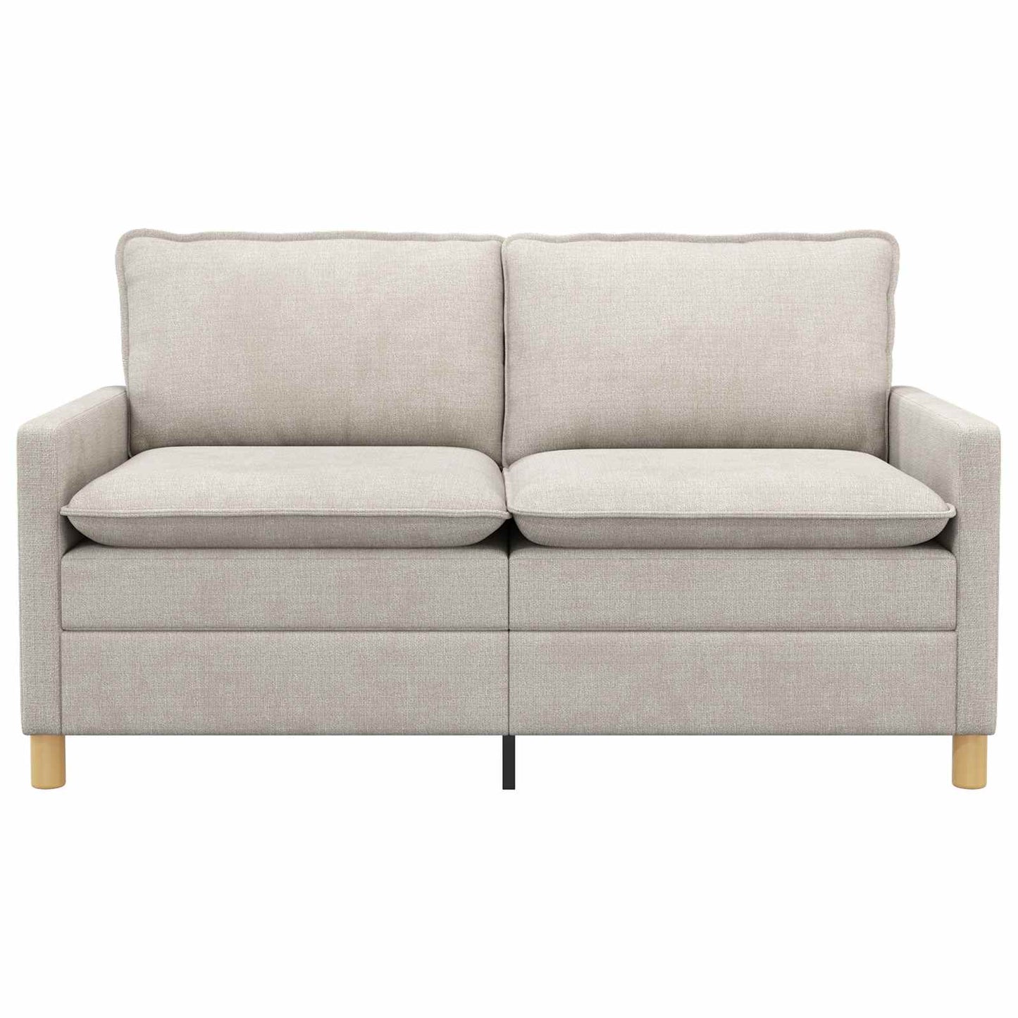 vidaXL Καναπές Κρεμ 156 x 81 x 87,5 εκ Πολυεστέρας
