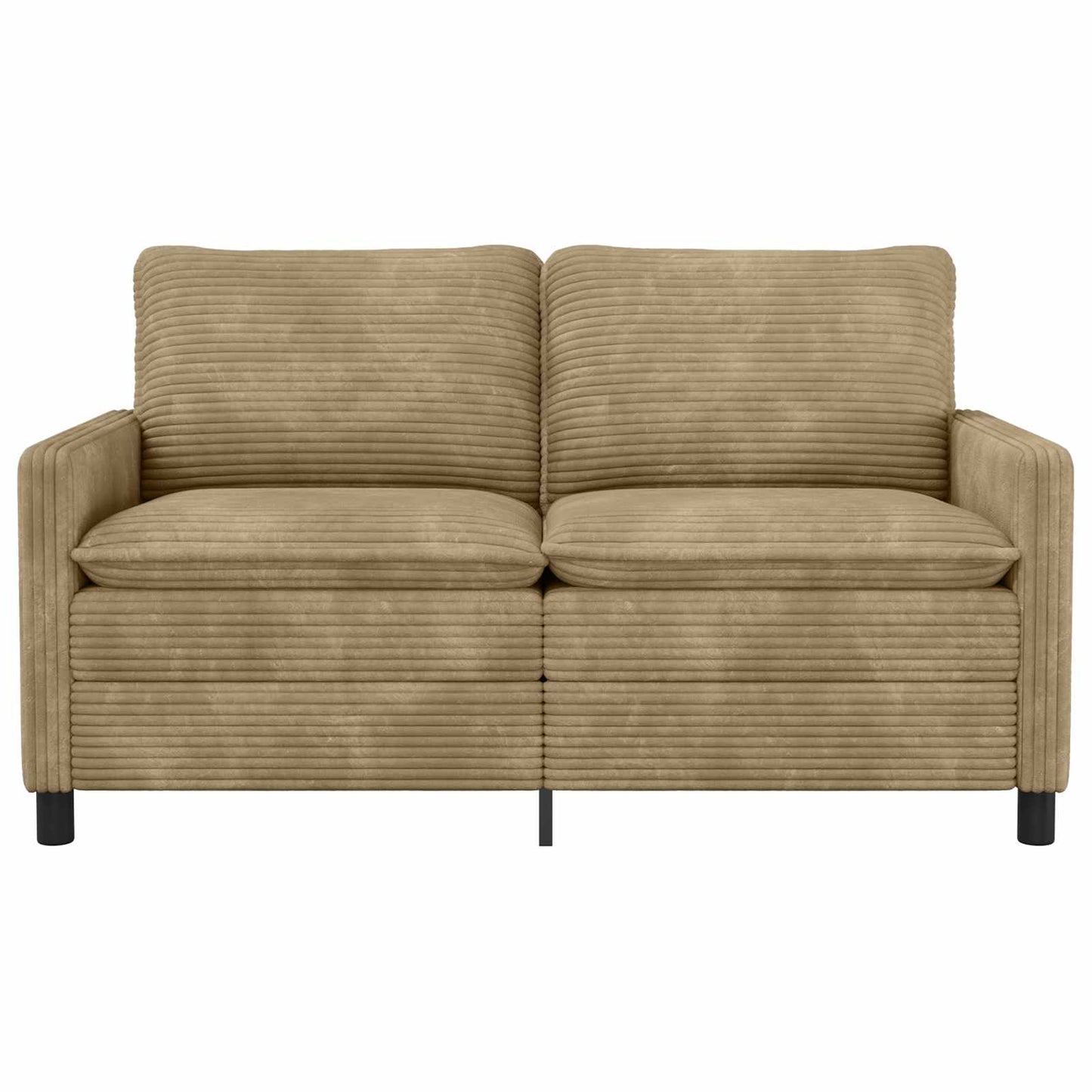 vidaXL Καναπές Taupe 156 x 81 x 87,5 εκ Πολυεστέρας