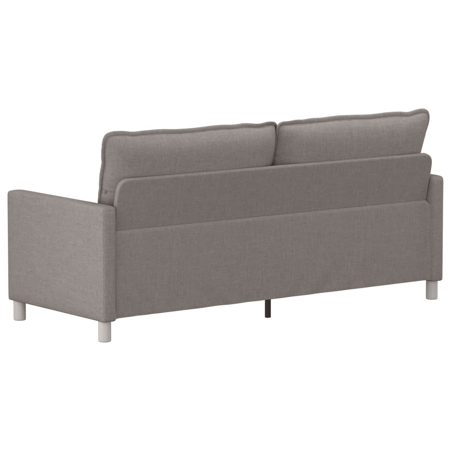 vidaXL Καναπές Taupe Ύφασμα