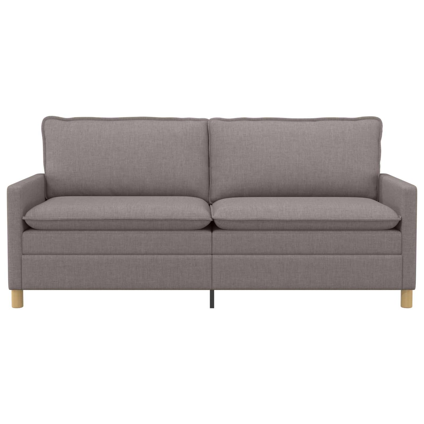 vidaXL Καναπές Taupe Ύφασμα