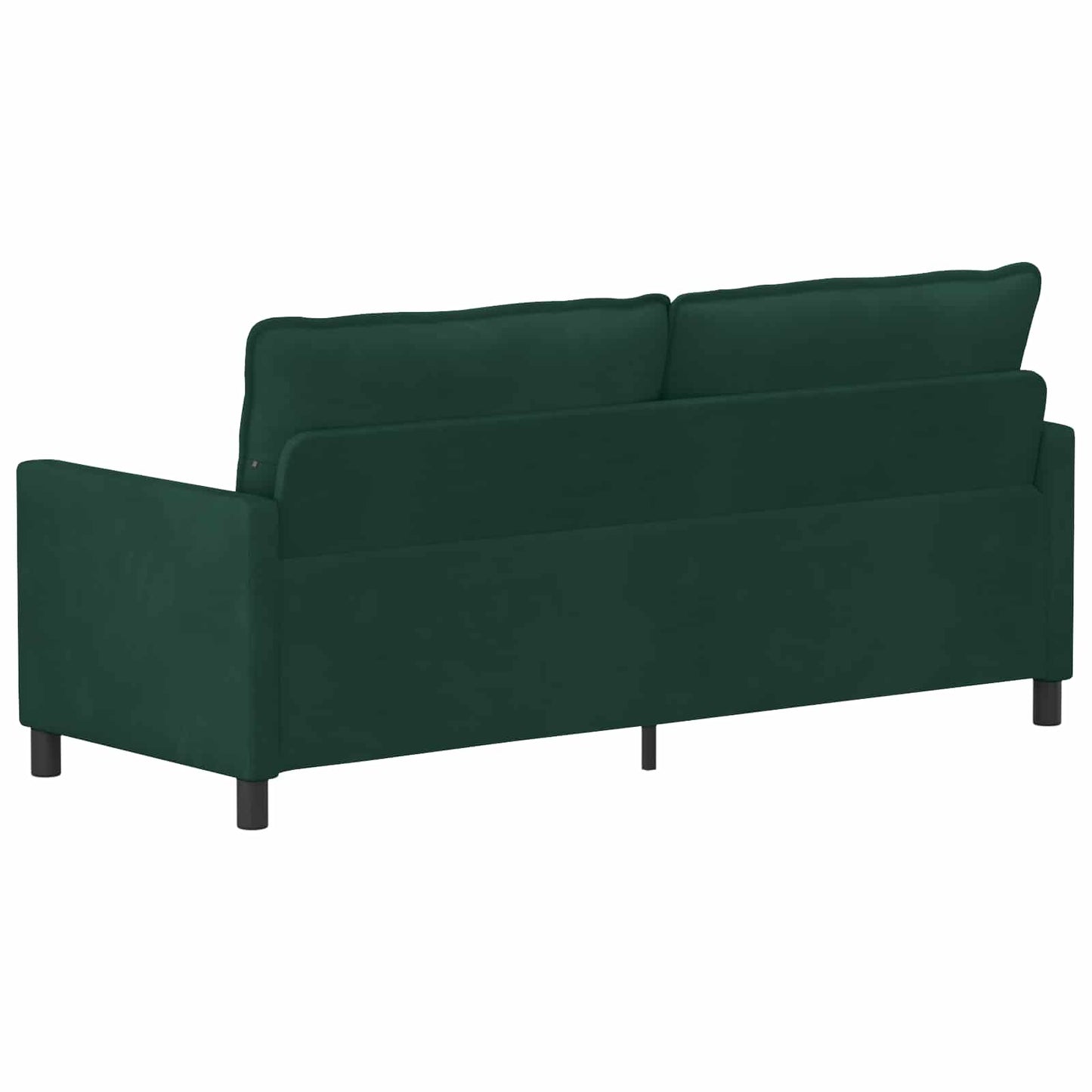 vidaXL Καναπές Σκούρο Πράσινο 196 x 81 x 87,5 εκ. Βελούδο