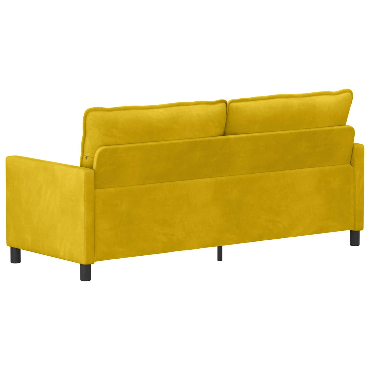 vidaXL Καναπές Κίτρινο 196 x 81 x 87,5 εκ. Βελούδο
