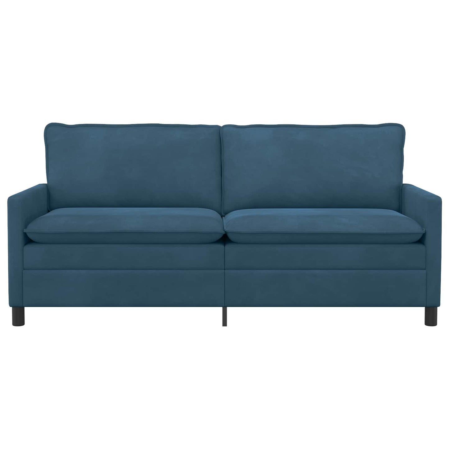 vidaXL Καναπές Μπλε 196 x 81 x 87,5 εκ. Βελούδο