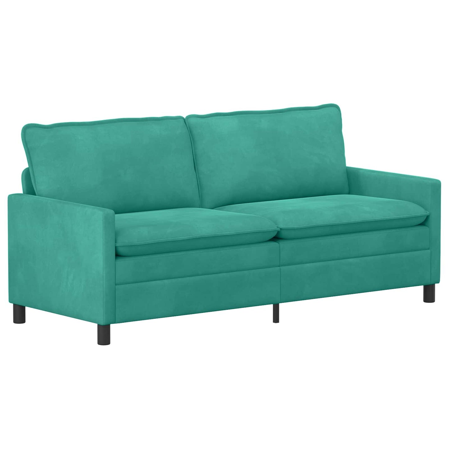 vidaXL Καναπές Τιρκουάζ 196 x 81 x 87,5 εκ. Βελούδο