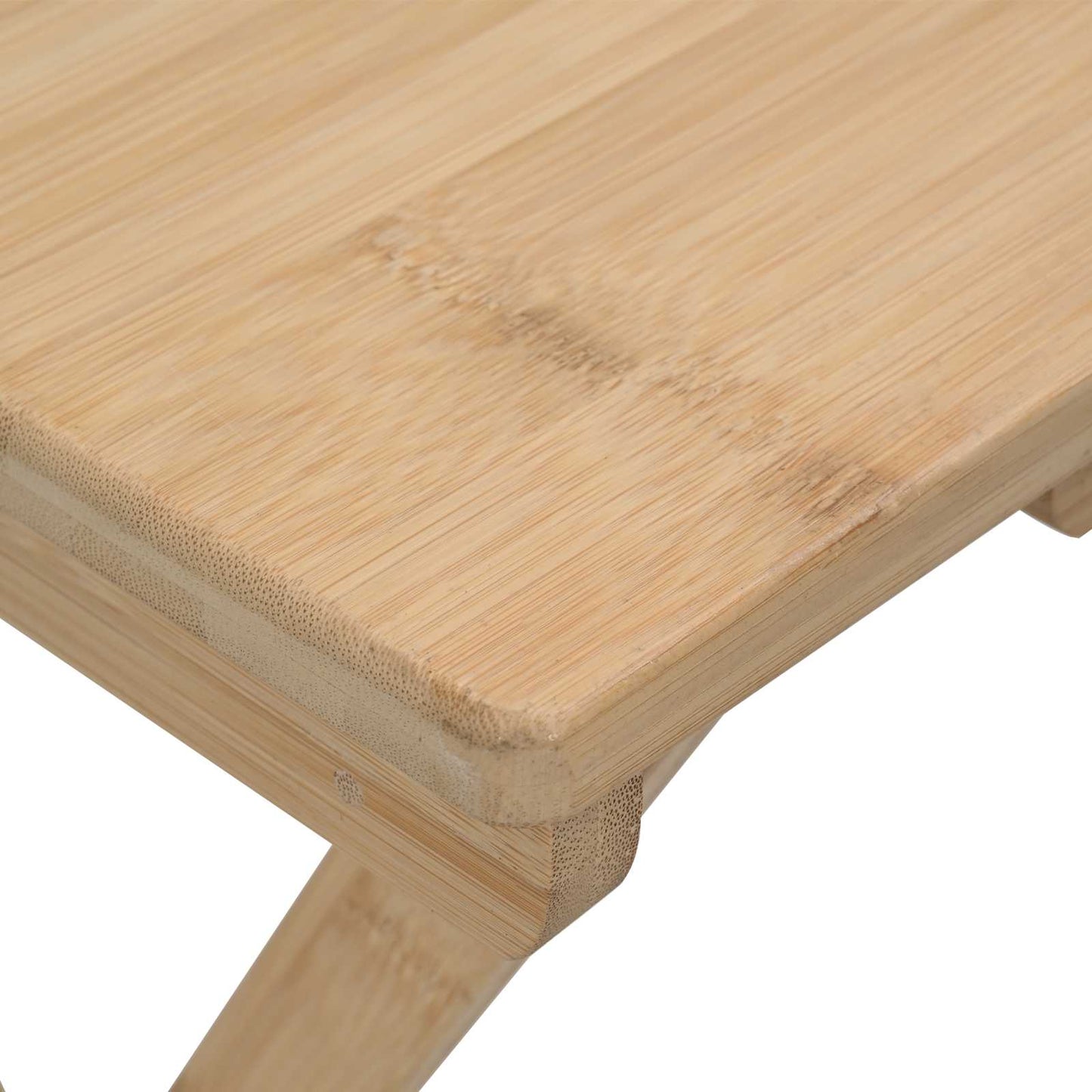 vidaXL Τραπέζι Κουζίνας Φυσικό 40 x 30 x 53,5 εκ Μπαμπού