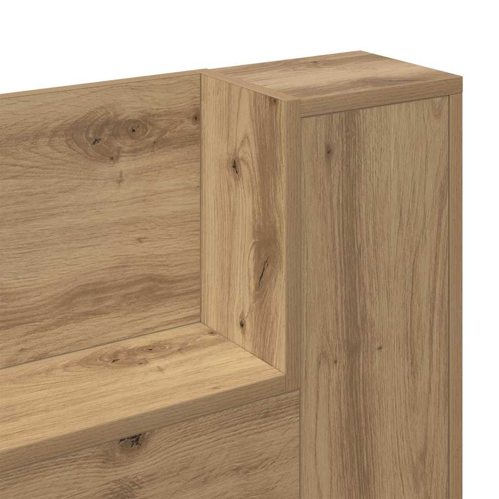 vidaXL Κεφαλάρι Artisan Oak 100 x 15 x 103,5 εκ. Επεξεργασμένο ξύλο