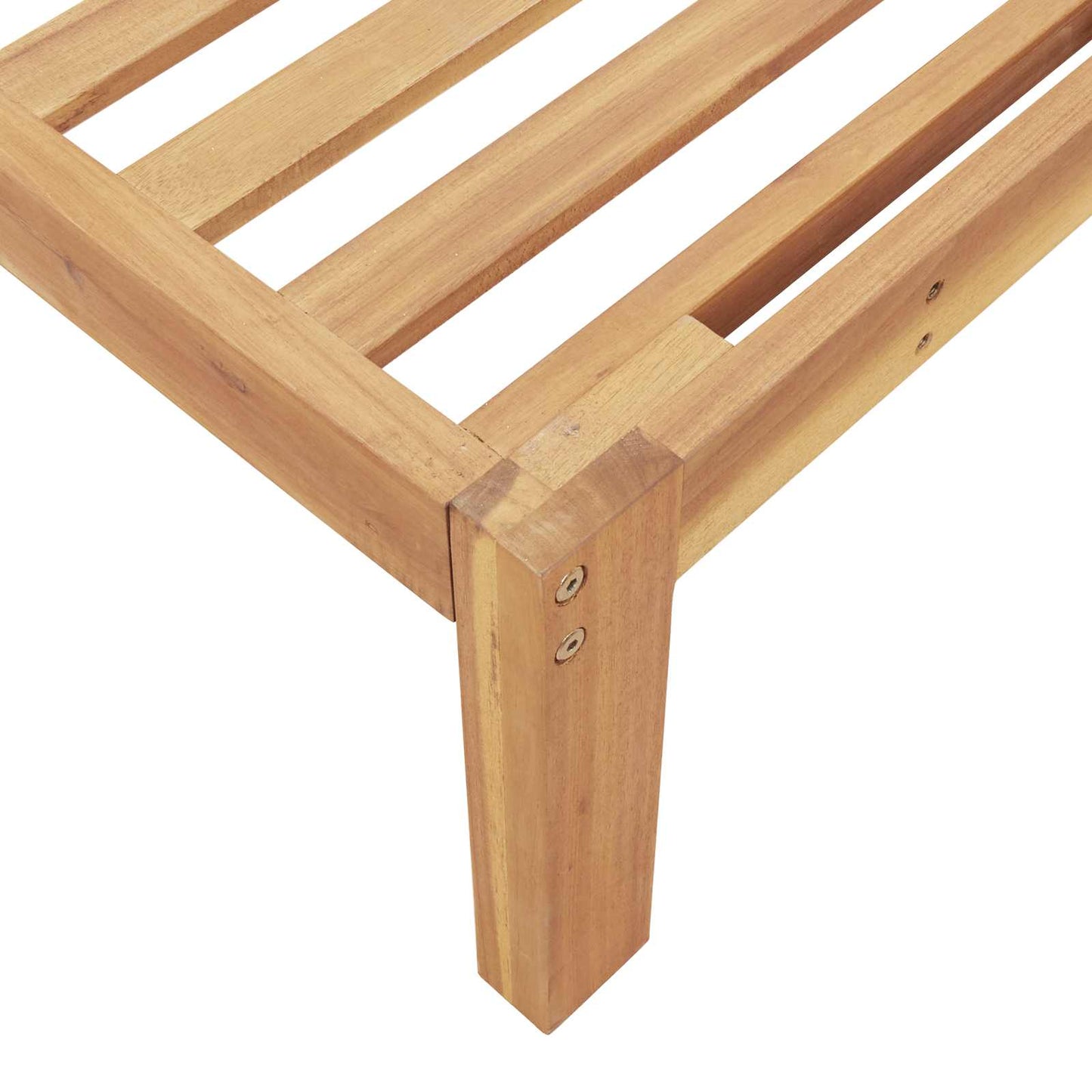vidaXL Σετ Καναπέ Μονόχρωμο Γκρι 133 x 92 x 69 εκ. Στερεό Ξύλο Ακακίας