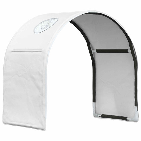 vidaXL Κρεβάτι Τούνελ 2 pcs Λευκό 211 x 52,5 x 2 εκ Πολυεστέρας