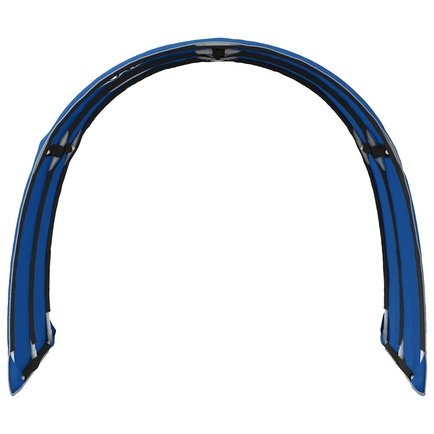 vidaXL Κρεβάτι Τούνελ 2 pcs Μπλε 211 x 67.5 x 2 εκ. Πολυεστέρας