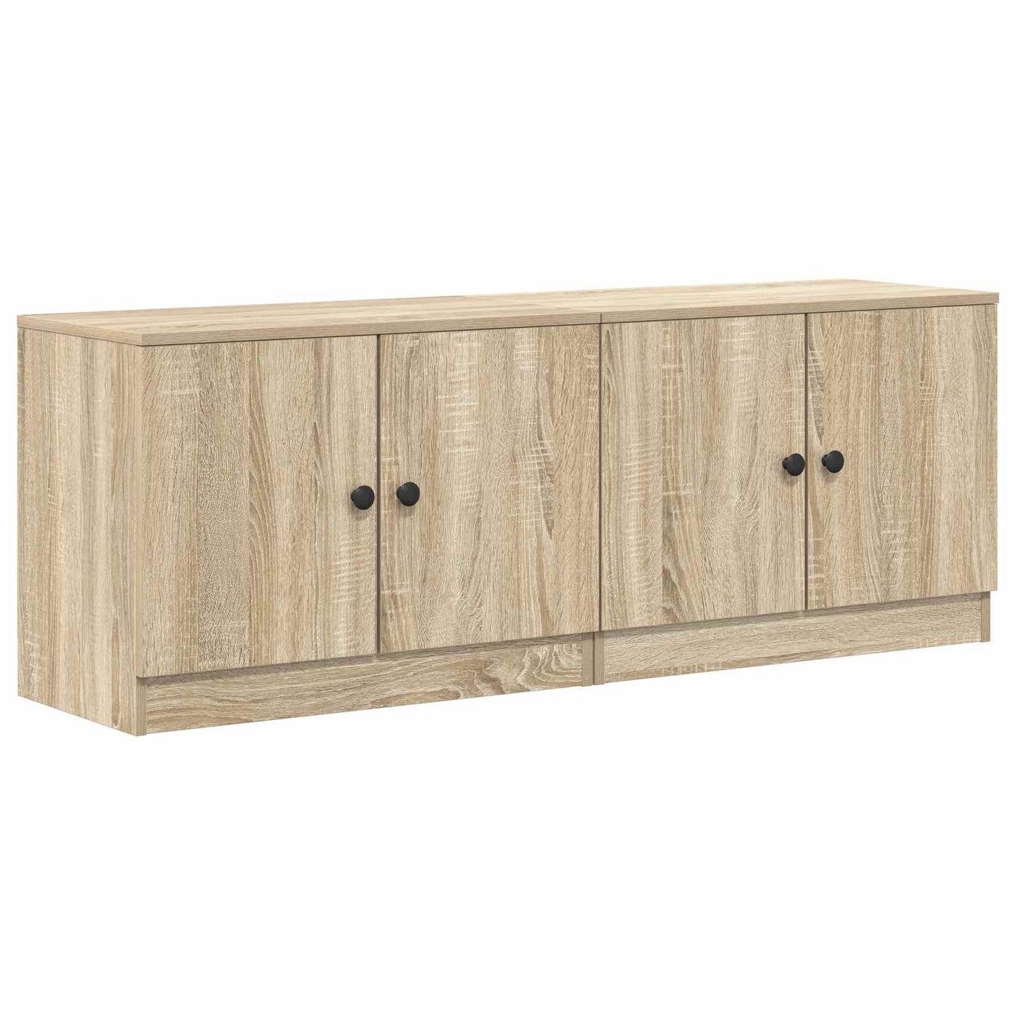 vidaXL Ντουλάπα Αποθήκευσης για Κρεβάτι σε Loft 2 τεμ. Sonoma Δρυς