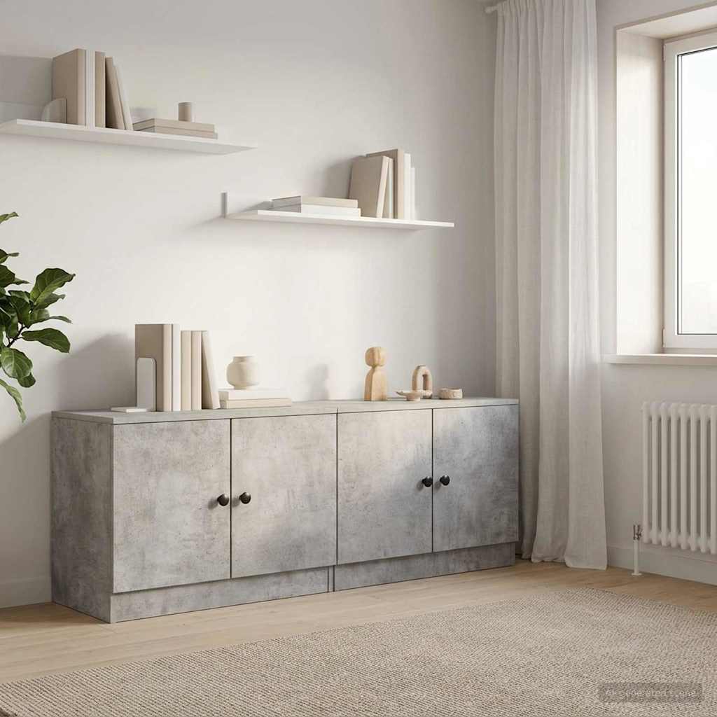 vidaXL Ντουλάπα Αποθήκευσης για Κρεβάτι σε Loft 2 τμχ.