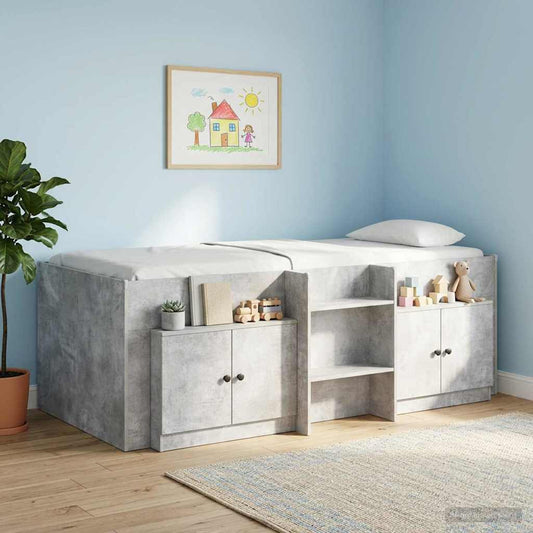 vidaXL Ντουλάπα Αποθήκευσης για Κρεβάτι σε Loft 2 τμχ.