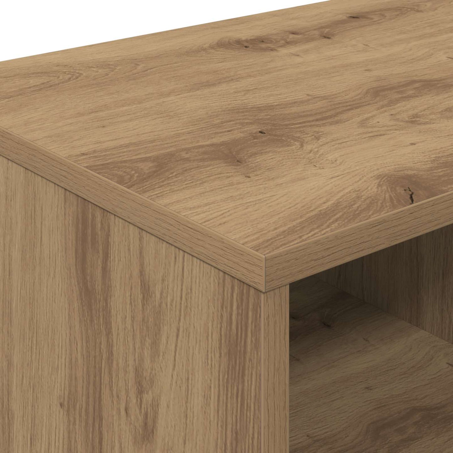 vidaXL Ντουλάπα Αποθήκευσης για Κρεβάτι σε Loft 2 τμχ. Artisan Δρυς