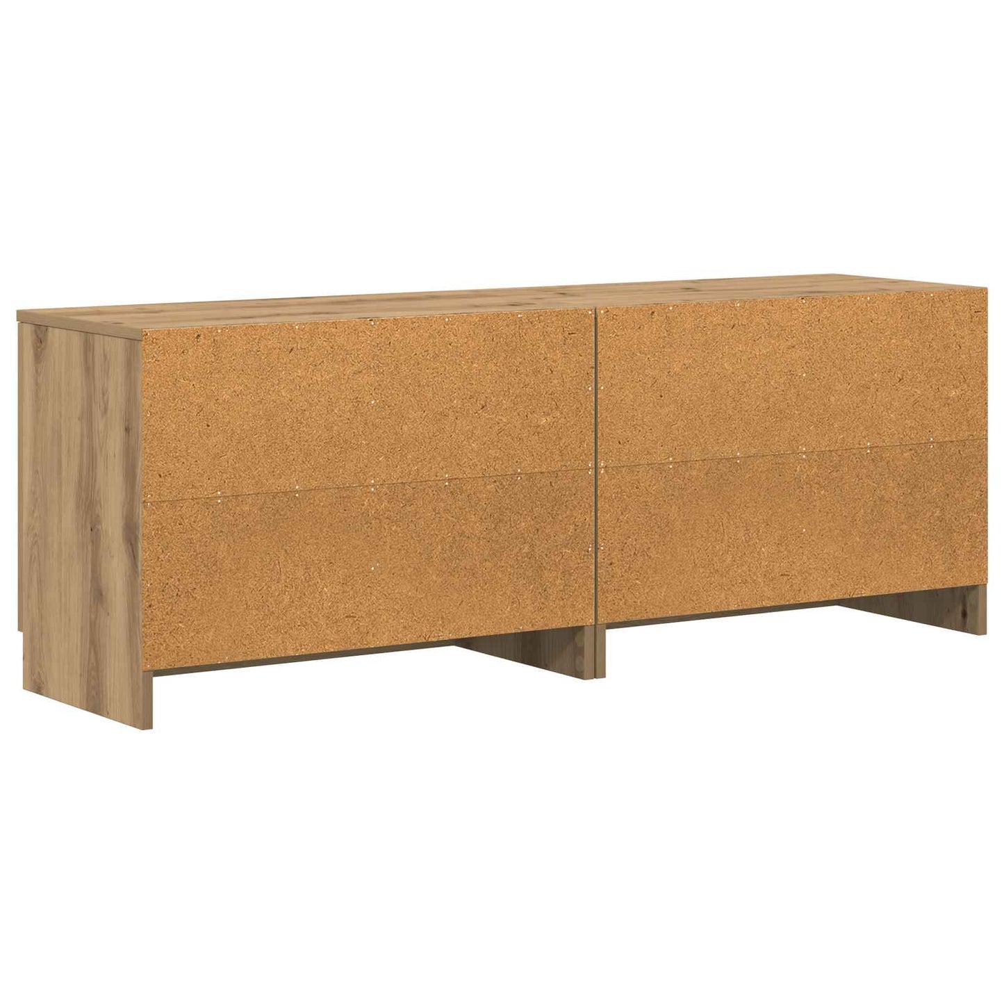 vidaXL Ντουλάπα Αποθήκευσης για Κρεβάτι σε Loft 2 τμχ. Artisan Δρυς