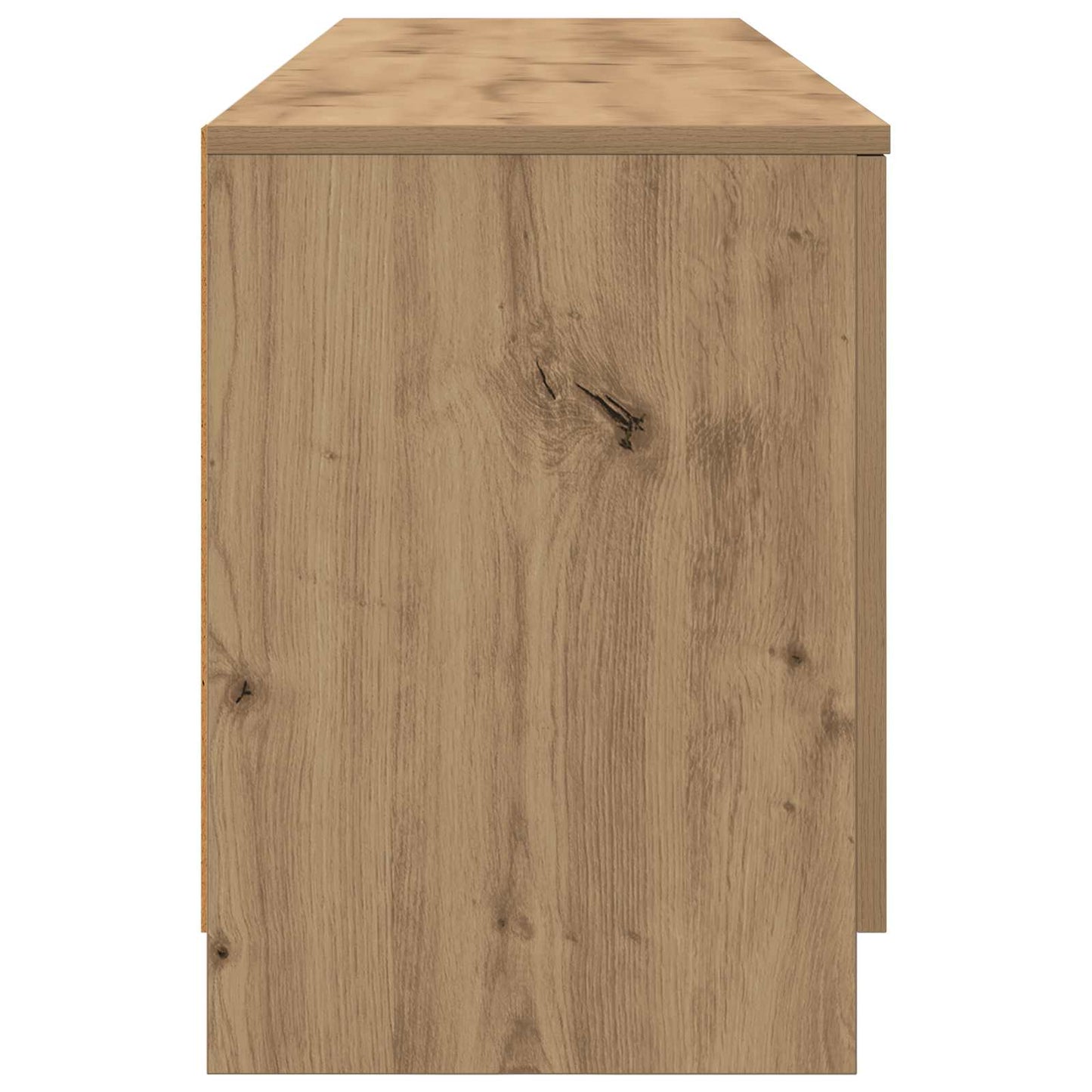vidaXL Ντουλάπα Αποθήκευσης για Κρεβάτι σε Loft 2 τμχ. Artisan Δρυς