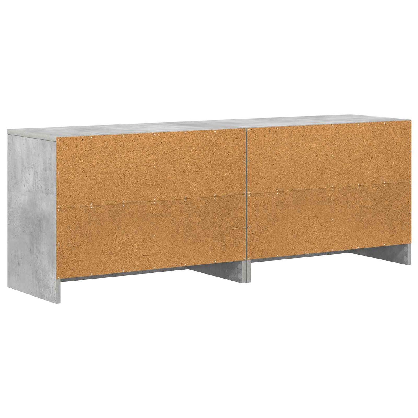 vidaXL Ντουλάπι κρεβατιού 2 pcs Γκρι Σκυροδέματος 66 x 33 x 48 εκ.