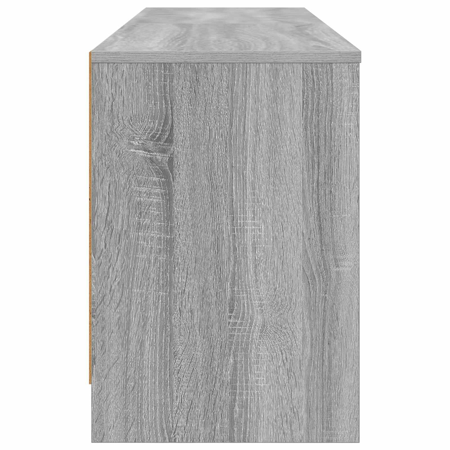 vidaXL Ντουλάπι κρεβατιού με ράφι 2 pcs Γκρι Sonoma 66 x 33 x 48 εκ.
