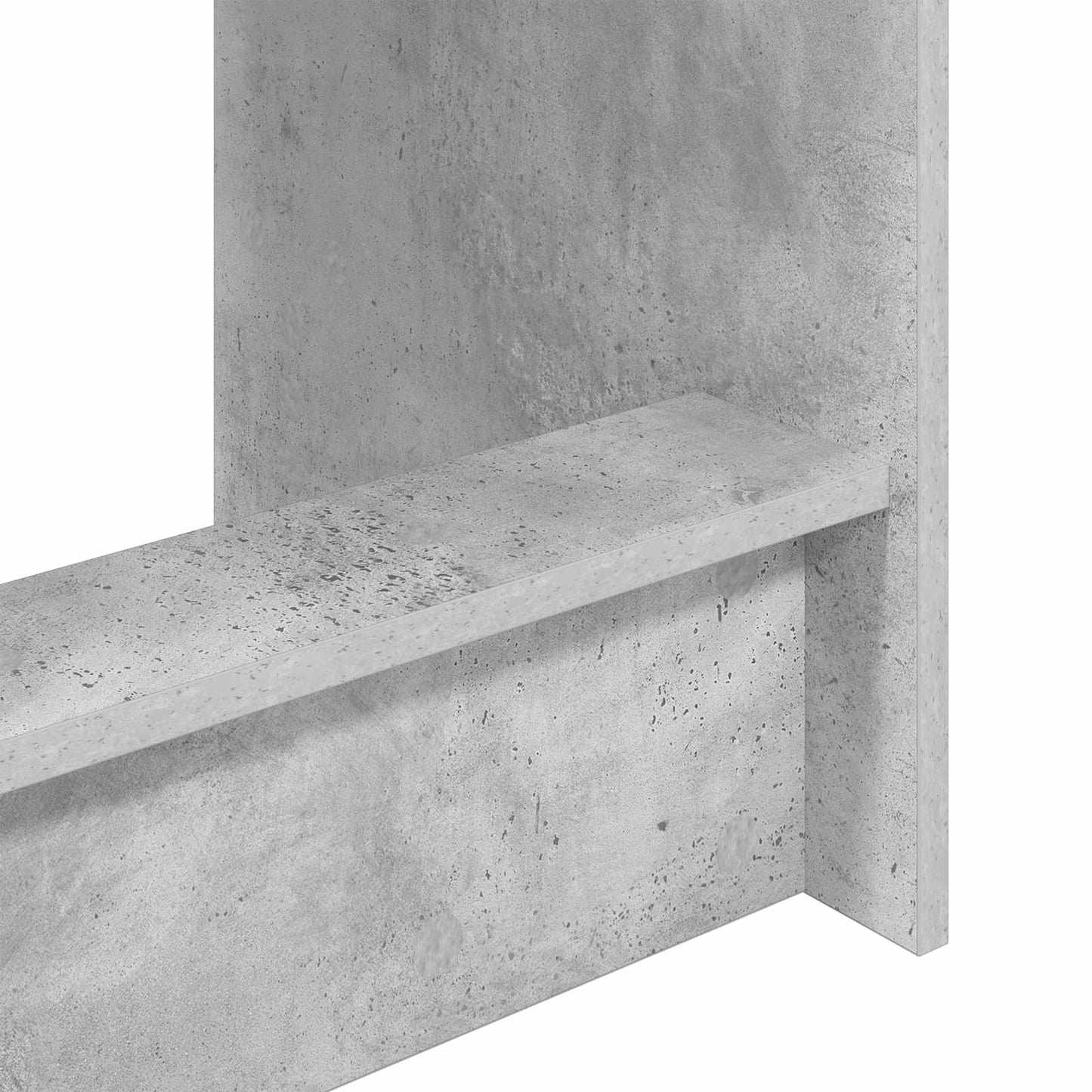 vidaXL Κρεβάτι Γραφείο Σκυρόδεμα Γκρι 100 x 45 x 75 cm