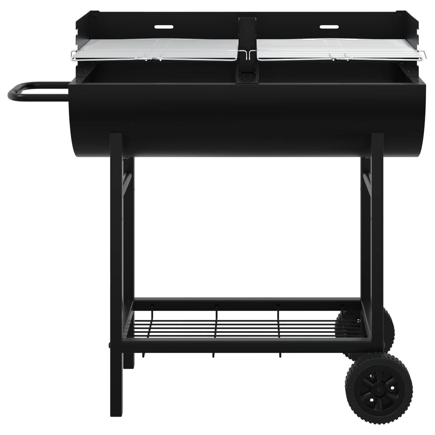vidaXL Γκριλ κάρβουνο 96,5 x 42,5 x 88,5 εκ Μαύρο