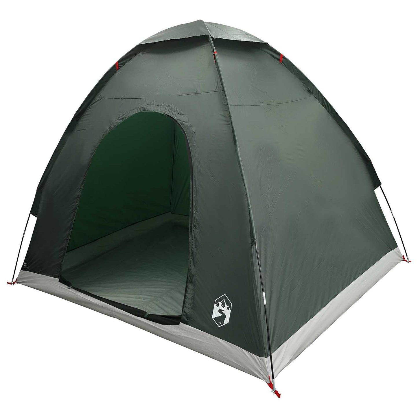 vidaXL Σκηνή Camping 2 ατόμων Στρατιωτικό Πράσινο
