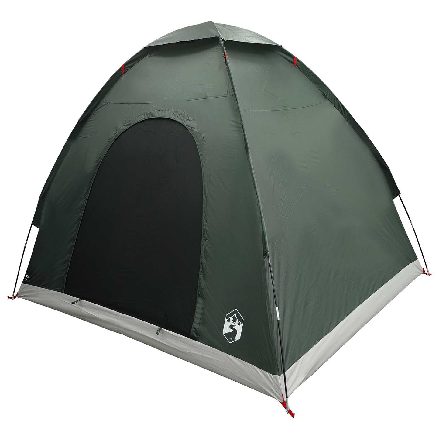 vidaXL Σκηνή Camping 2 ατόμων Στρατιωτικό Πράσινο