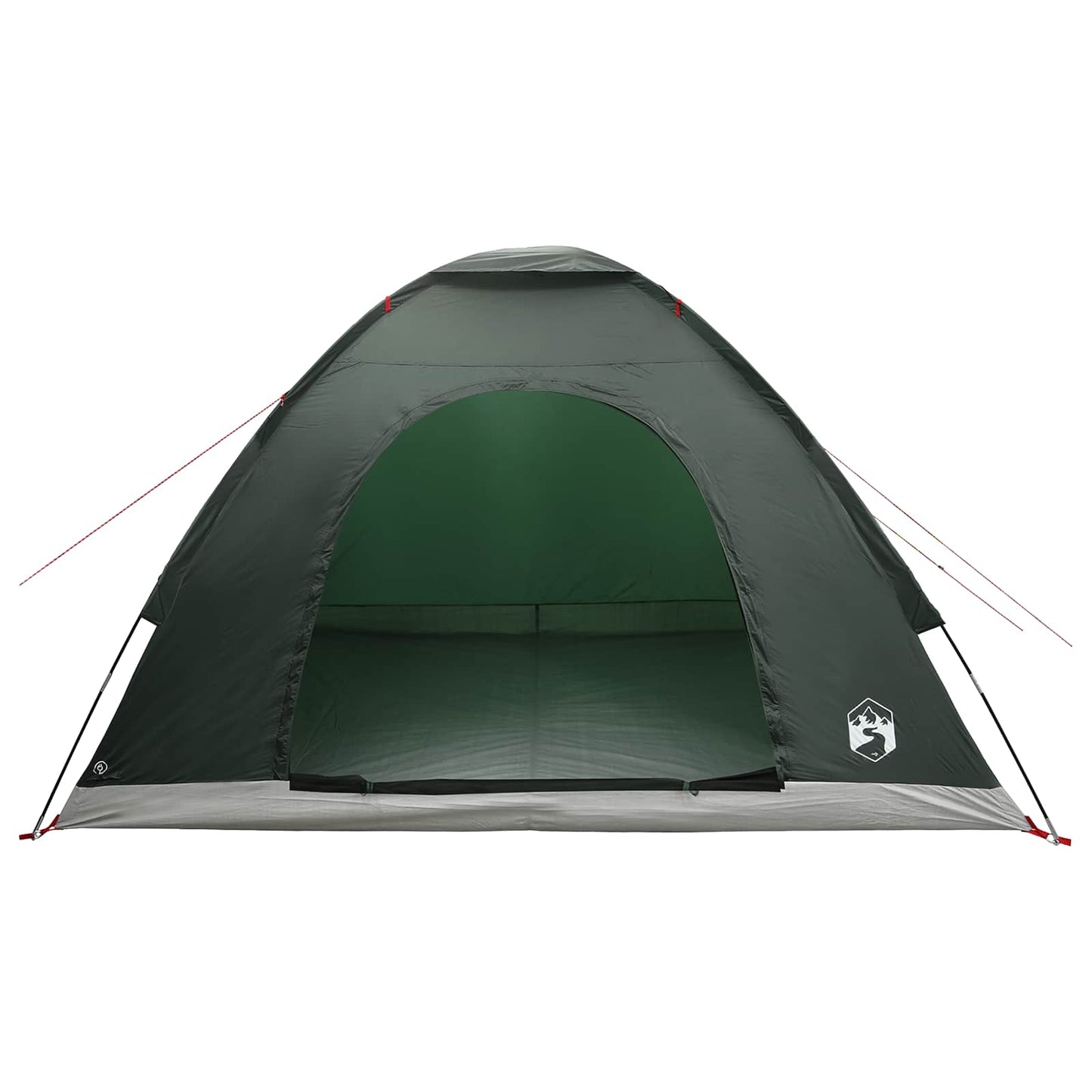 vidaXL Σκηνή Camping 4 ατόμων Στρατιωτικό Πράσινο
