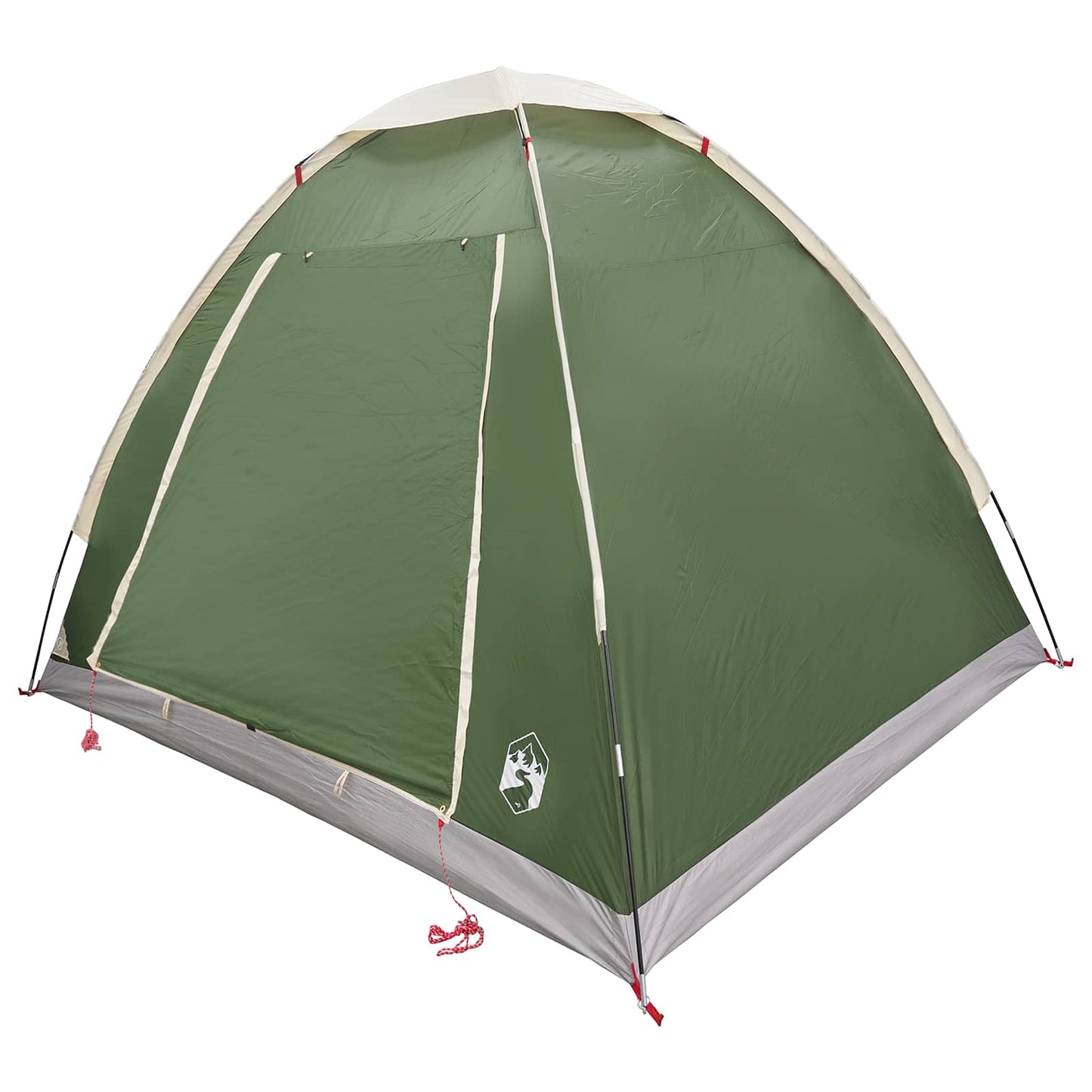 vidaXL Σκηνή Camping 2 ατόμων Πράσινο Πολυεστέρας και Χάλυβας